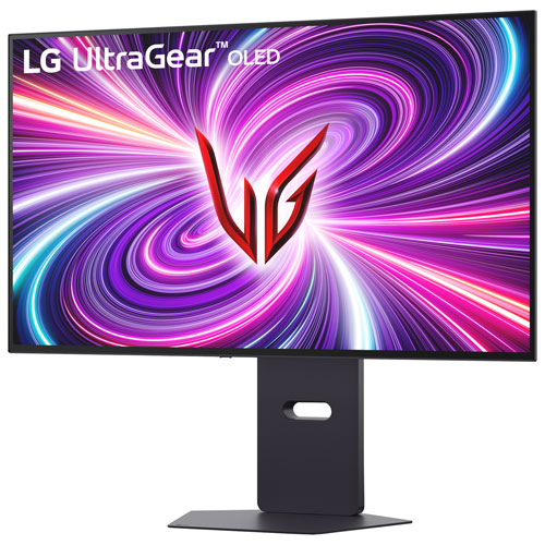 Moniteur de jeu FreeSync G-Sync DELO (UHD 4K 240 Hz ,HD intégrale 480 Hz) de 32 po mode double UltraGear de LG avec temps de réponse de 0,03 ms gris à gris - Gris violet
