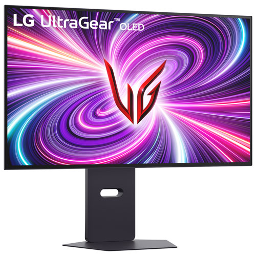 LG UltraGear 32" Dual Mode 0.03ms GTG OLED G-Sync FreeSync Gaming Monitor - Purple Grey