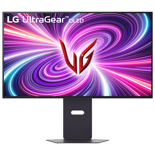 Moniteur de jeu FreeSync G-Sync DELO (UHD 4K 240 Hz ,HD intégrale 480 Hz) de 32 po mode double UltraGear de LG avec temps de réponse de 0,03 ms gris à gris - Gris violet