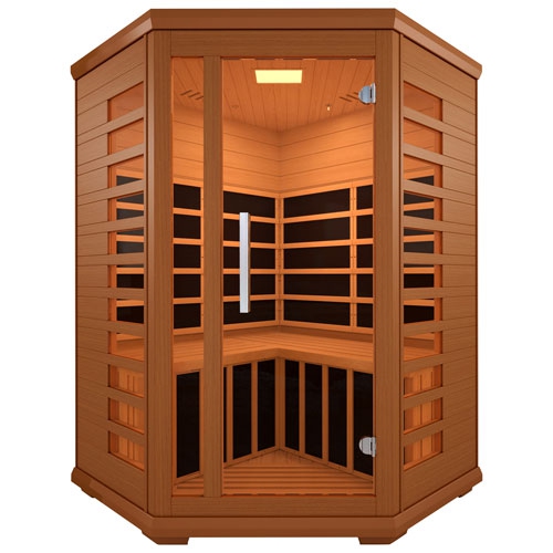 Westinghouse WES43-2100 2-Person Infrared Sauna - Corner Unit