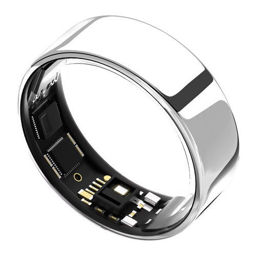 Ultrahuman Ring Air Sleep & Fitness Smart Ring - Size 12 - Space Silver