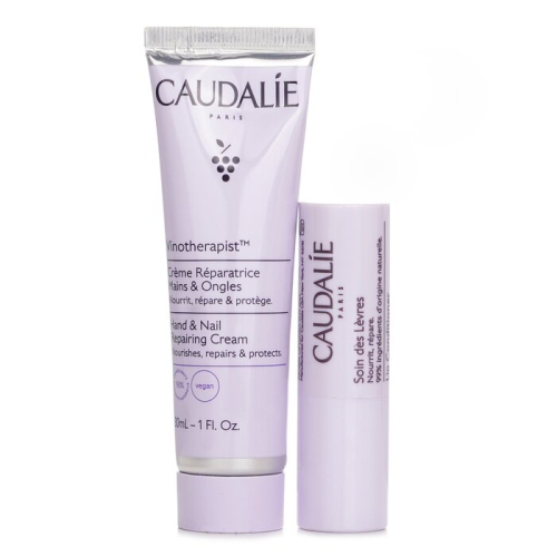 CAUDALIE  Vinotherapist Hand & Nail Repairing Cream 30Ml + Lip Conditioner 4.5G 2PCs It's Great!