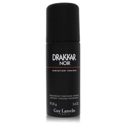 Déodorant Drakkar Noir par Guy Laroche en vaporisateur 3,4&nbsp;oz