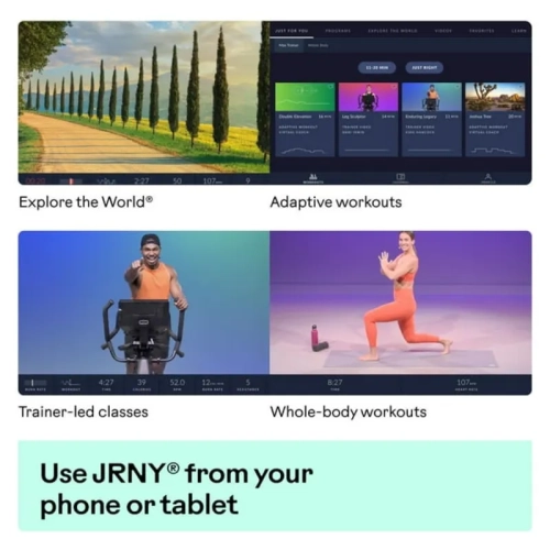 BowFlex Max Trainer M6 - Compact Elliptical Machine with Interval Training, Full-Body Workout & Smart Features