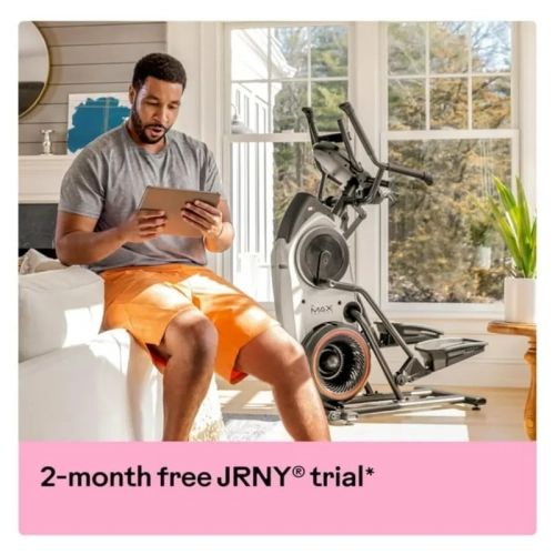 BowFlex Max Trainer M6 - Compact Elliptical Machine with Interval Training, Full-Body Workout & Smart Features
