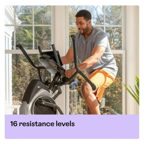 BowFlex Max Trainer M6 - Compact Elliptical Machine with Interval Training, Full-Body Workout & Smart Features