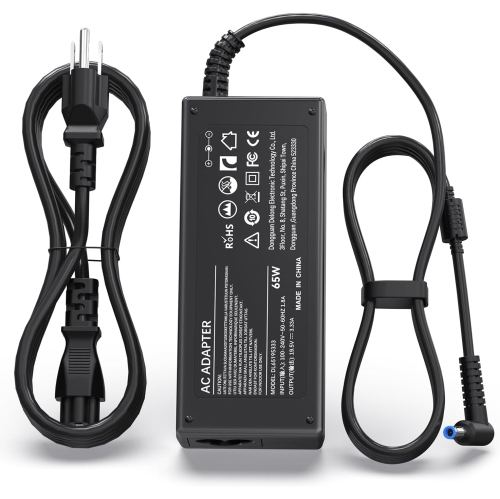 DOLAER  65W Laptop Charger Adapter for HP Elitebook 840 850 G3 G4 G5 G6 G7/725 745 755 G3 G4 G5 G6 Probook 640 650 Envy 13 15 17 15-1039Wm, Pavilion