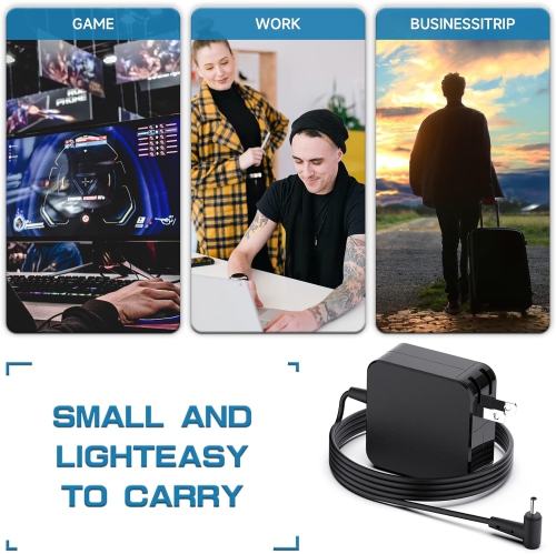 45W 33W Laptop Charger for ASUS X512J X512ja X512f X512d X515 X515ja X515m X540u X541 X541u X509j X510u X510qa X510ua X553m M509D UX330 UX360 UX305