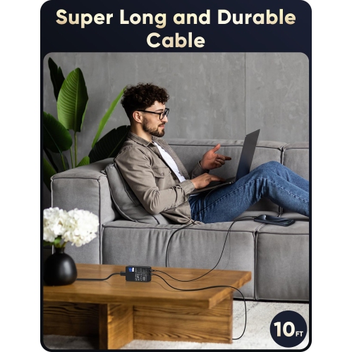 Surface Pro Charger,65W Microsoft Surface Charger for Surface Pro 3/4/5/6/7/7+/8/9/10, Surface Laptop 1/2/3/4/5, Surface Book 1/2/3, Surface Go