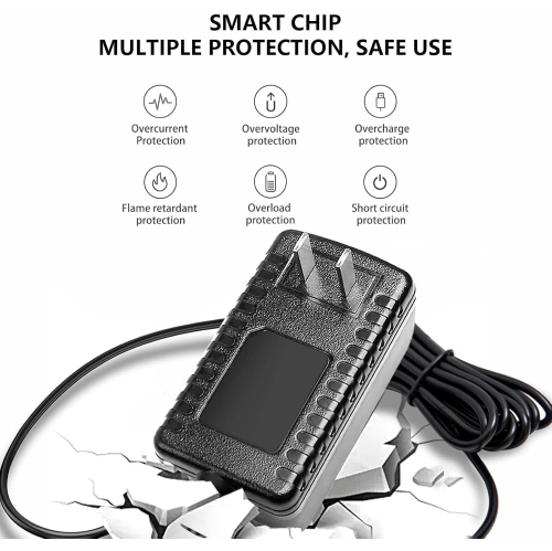 Replacement 12V AC DC Power Cord Charger for TP-Link Deco M3 M4 M5 S4 X20 X55 X60 X90 P9 E4, AC1750 AX1800 AX3000 T120150-2b1 Archer A7 A8 A21 AX50