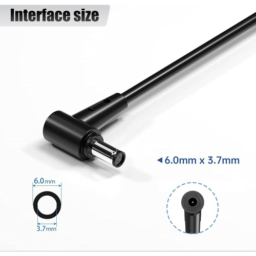 240W Laptop Charger for Asus 240W Power Supply 20V 12A ADP-240EB B Asus ROG Strix Scar 15 Zephyrus S15 S17 G15 G513 GX550LXS G733QM G733QR G733QS