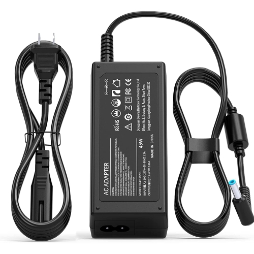 DOLAER  for HP 45W Laptop Charger, Ac Adapter for HP Pavilion X360 11 13 14 15 17; HP Envy 13 15 17 M6 M7 X360; Elitebook Folio 1040 G1; HP Stream 11