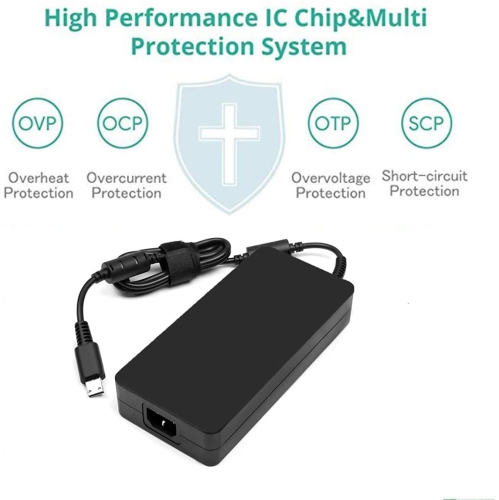 280W 20V 14A USB Tip Laptop Charger Compatible with GE66 Dragonshield 10SFS MSI GE66 GE76 Raider MSI GP76 GP66 Leopard ADP-280BB B A18-280P1A Power