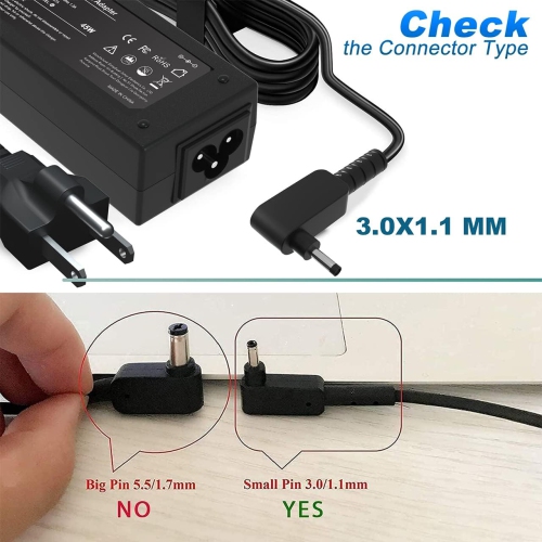 Laptop Charger for Acer Aspire 5 A515-55 A515-56 A515-46 A515-54 A515-54G A515-55 A517-52: A515-55-588C 55-56UK A515-56-76J; A514-54-501z
