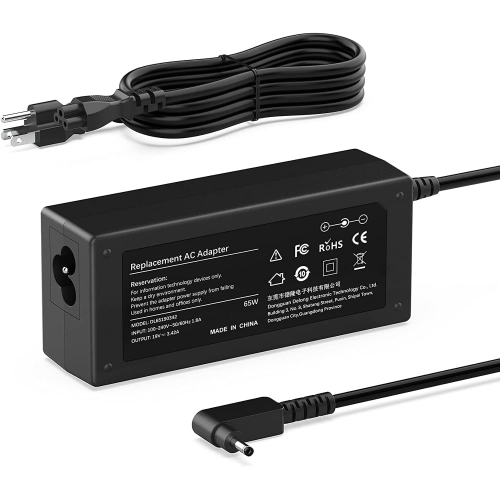 65W AC Adapter Charger for Acer Chromebook 11 13 14 15 R11 CB3 Series CB3-111 CB3-532-C47C CB3-431 CB3-431-C5FM CB3-131 CB3-111-C8UB CB3-131-C3SZ