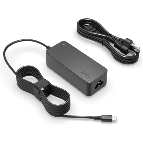 65W 45W Chromebook Charger Fit for Lenovo Acer Dell Asus HP Samsung Google Pixel Huawei Matebook Laptop, USB C Universal Chromebook Charger