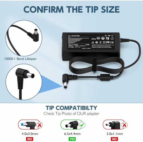 14V AC Adapter Charger for Samsung Monitor 15 17 18 19 20 22 23 24 27 Monitor TV LED LCD SyncMaster S22C300H P2770 SA350 UE590 S27D360H UN22F5000AF