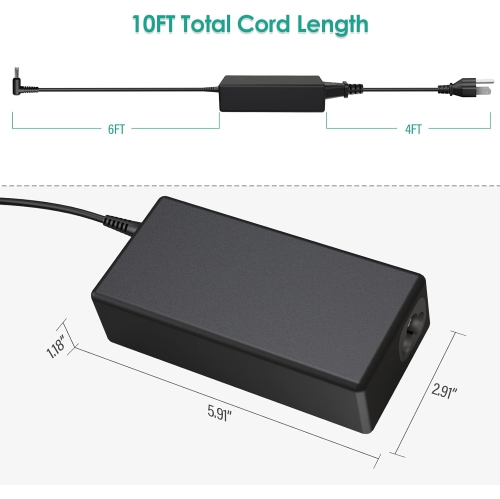 19.5V 65W 45W Laptop Charger for HP Smart Blue Tip,Compatible X360 Pavilion, Envy, Elitebook 840, ProBook, Chromebook, Stream, Spectre and More AC