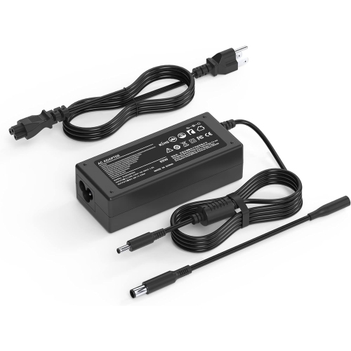 Replacement for Dell Laptop Charger, 2 Tips Charger for All Dell inspiron 13 14 15 17 3000 5000 7000 Series 5558 5755 7348-2in1 5555 5559 laptops