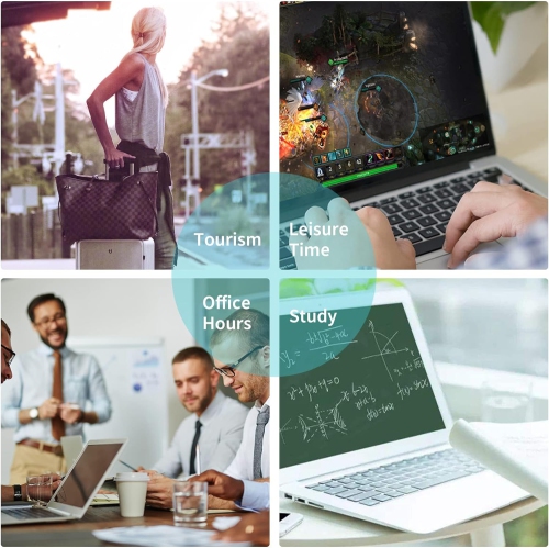 Replacement for Dell Laptop Charger, 2 Tips Charger for All Dell inspiron 13 14 15 17 3000 5000 7000 Series 5558 5755 7348-2in1 5555 5559 laptops