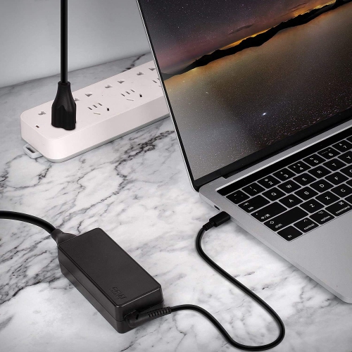 Nouveau chargeur USB-C de 65&nbsp;W pour Lenovo, bloc d'alimentation pour portable de type C, pour Yoga C930, S730, 920, 730, ThinkPad X1 Carbon 5ᵉ,