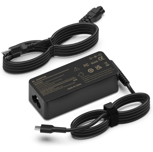 DOLAER  45W Chromebook USB C Laptop Charger for All Chromebook, Lenovo Thinkpad Chromebook C330 300E 100E 500E S330 S345 HP Chromebook X360 14 13 14A