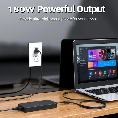 180W AC Adapter Fit for Dell Alienware 13 15 17 R1 R2 R3 R4,Dell Gaming Laptop G3 G5 15 17/ G7 7588/ G7 7590 7790/ G3 3579 3779/G5 5587