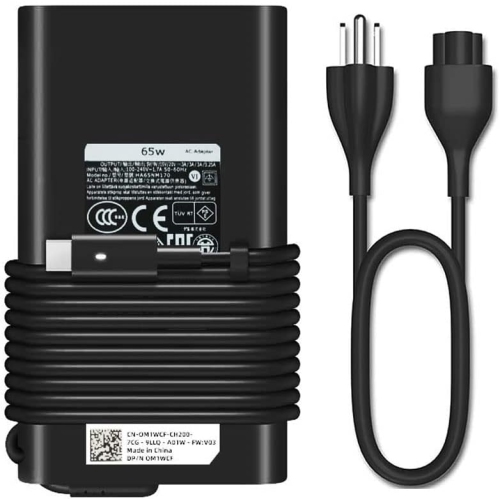 DOLAER  65W 45W USB-C Laptop Charger for Dell Xps 12 9250 Xps 13 9350 9360 9365 9370 9380, Latitude 7370 7280 7480 5480 7275 5290 7490 La65Nm170 2Ykof