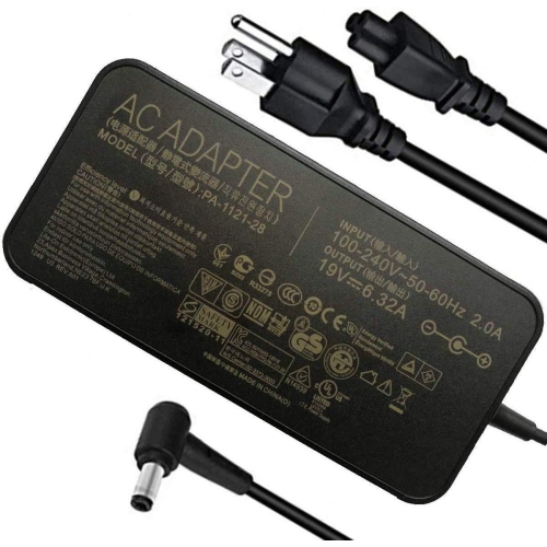 120W AC Adapter Compatible Asus Laptop Charge A15-120P1A PA-1121-28 ROG GL551J GL552VW GL553V GL752VW GL753VE N550JK N550JX ZX53VW FX53VD G56JK N56JR
