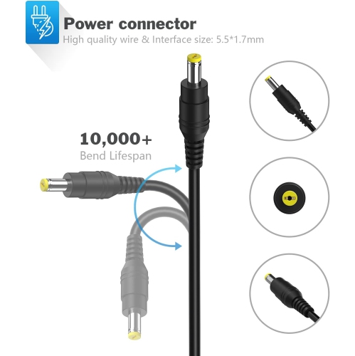 N15Q1 Ac Adapter Laptop Charge for Acer Aspire E15 E5 E5-575 E5-521 R3 R3-471 Aspire 5 V5 V3 R7 M5 S3 E1 ES1 ES1-511 ES1-531 ES1-111M PA-1650-86 5742