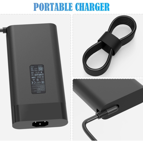 Slim 230W AC Charger Adapter for HP Omen X 2S 15 HP Z2 Mini G4 HP Zbook 15 17 G1 G2 HP Thunderbolt Dock 230W G2 2UK38AA 925141-850 L58062-001 Omen