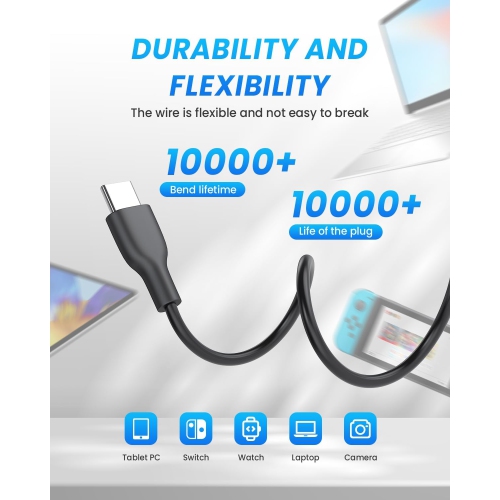 45W USB C Charger for Laptops - Compatible with HP, ASUS, Acer Chromebook, Lenovo, Samsung & Dell Fast Charging Laptop Power Adapter for Chromebook