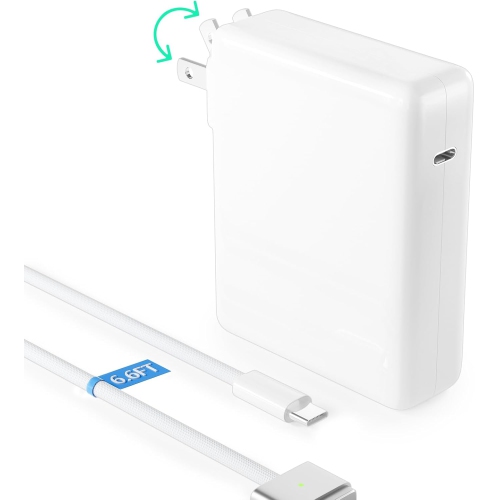 140W USB C Charger Power Adapter for MacBook Pro 16 14 inch 2023 2022 2021 M3 M2 M1 PD3.1 2022 2023 MacBook Air 13 15 inch 6.6FT USB C to 3 Braided Cable with LED Powerful Conne Best Buy Canada