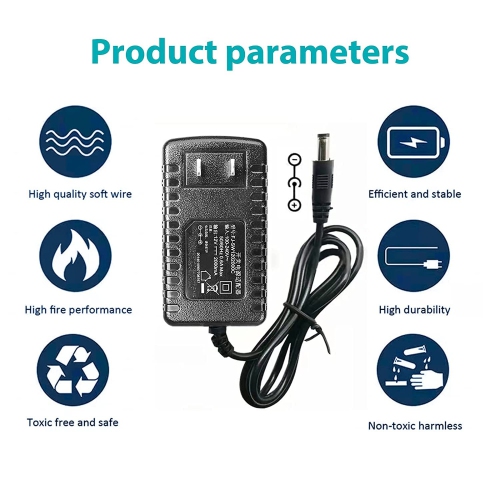 12V DC AC Charger Adapter Fit for Seagate Goflex Freeagent, WD Western Digital My Book Essential External Hard Drive HDD, WD My Cloud Replacement