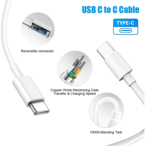 Compatible with MacBook Pro Charger,61W Replacement Charger for MacBook Pro16,15,14,13 inch,MacBook 12 Inch,MacBook Air 13 Inch,iPad Pro and Other