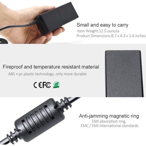 90W AC Adapter Laptop Charger for HP Elitebook 8470p 8460p 8440 8440p 8530p 8540p 8560p 8570p 6930p 2540p 2560p 2570p 2760p 8530w 8540w 8570w 8770w