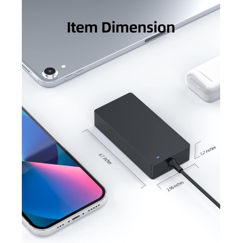 180W AC Charger Fit for Asus Rog Zephyrus G G15 G14 GA502DU GA502D GA502 GA502IU GA401IV GA401IU GA401IH-HE072T GA401II-HE177R A17-180P1A,