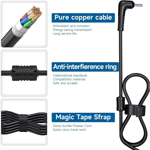 12V Charger for Samsung 11.6 Chromebook Charger 3 & 2 303c 500c 503c XE500C13 XE501C13 XE500C12 XE303C12 XE503C12 XE503C32 W14-026N1A BA44-00322A