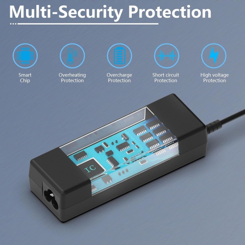 Adaptateur d'alimentation 19&nbsp;V pour moniteur ACL Asus 22 23 24 27 VX238H VX238H-W VX228 VX228H VX248 VX248H VG245 VG245H, ROG Swift PG248Q Strix