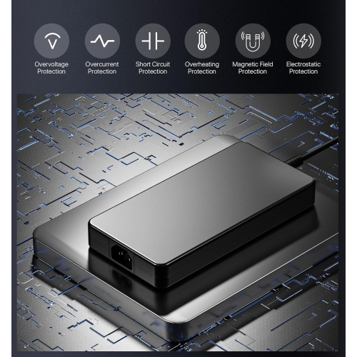 240W Alienware Laptop Charger GA240PE1-00 fit for Dell Alienware M15 17 15 R3 R4 R5 R2 13 M17 X51 M17X M18X G5 G7 Precision 7710 7540 M6400 M6500