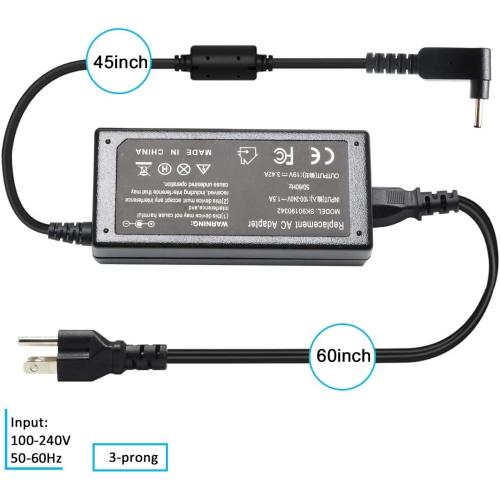 Aspire Laptop Charger for Acer Swift Spin 3 5 SP111-33 SP111-32N SF314-51 SF314-52 SF314-54 SF315 SP314-21; Acer Chromebook R11 C720 C720P Series