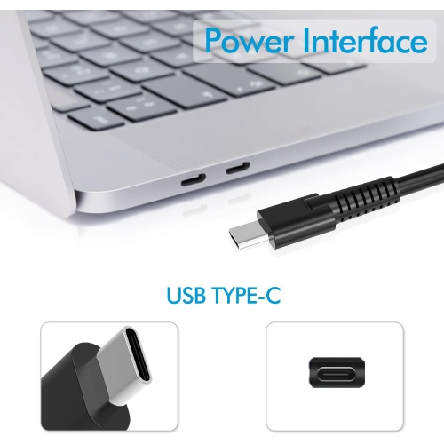 100W USB C AC Charger for ASUS ROG Flow Z13 GZ301 GZ301Z ASUS ROG Flow X13 GV301 GV301Q GV301R A20-100P1A Laptop Power Supply Adapter Cord