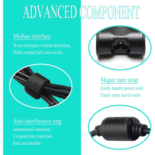 90W Laptop Charger for Dell Latitude 5540 5480 5580 7390 7420 7480 E6220 E6230 E6320 E6330 E6400 E6410 E6420 E6430 E6440 E6500 E6510 E6520 E6530