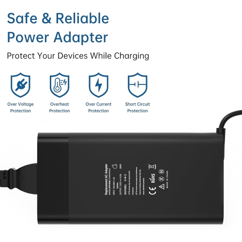 200W 19.5V 10.3A AC Charger Compatible with HP OMEN Pavilion 15 16 17 Envy 15 2020 ZBook 15 17 Victus 15 16 ZBook Firefly 15 17 G3 G4 G5 Laptop Power