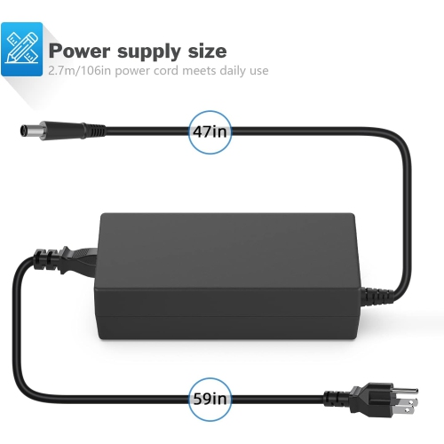 65W AC Adapter Laptop Charger Replacement for Dell Latitude E6420 E6430 E6430s E6430U E6440 E6500 E6510 E6520 E6530 E6540 E7240 E7250 E7440 E7450