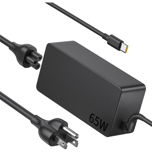 DOLAER  65W USB C Laptop Charger, for Yoga Chromebook Series T480 T490 T580 E580 300E 500E C330 S340 730 C930, HP Chromebook Probook Elitebook, Dell