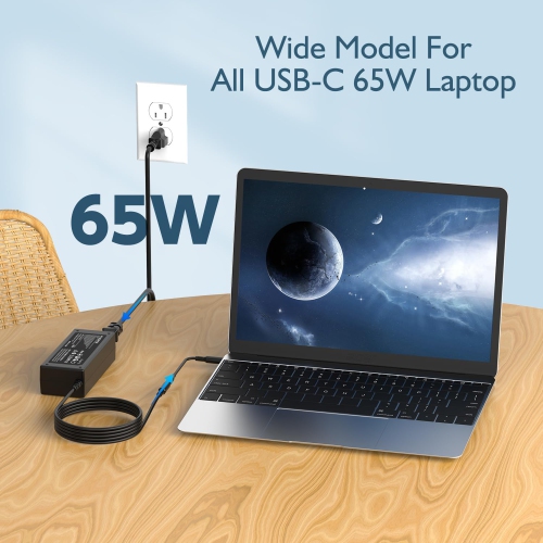 65 W – Chargeur d'adaptateur CA 45 W pour Dell Inspiron série 11 13 14 15 17 3000 5000 7000 5570 5558 5559 7506 5368 2 en 1 Latitude E5470