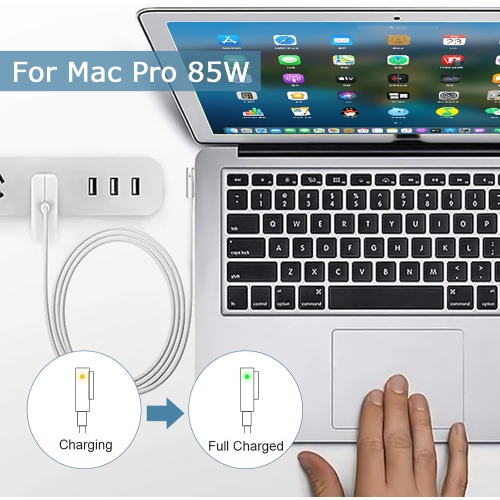 MacBook Pro Charger 85W-L Power Adapter,Compatible with Mac Book Pro 15 &17 Inch A1151 A1297 A1290