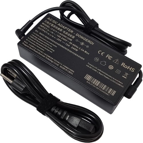 240W Zephyrus Charger ADP-240EB B Fit for ASUS ROG Zephyrus G14 G15 G16 G17 M16 S15 S17 Asus TUF Dash F15 A17 A15 ROG Strix Scar 17 ROG Flow X16
