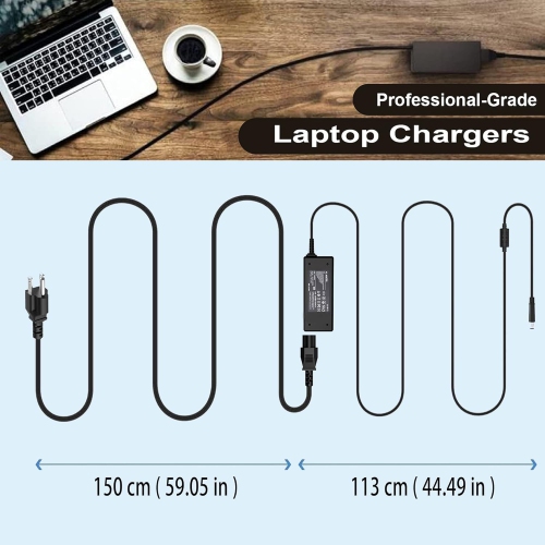 19V 90W Ac Dc Adapter for 18 19 20 21 32 HP Pavilion 20 23 OMEN Gaming All-in-One Desktop Computer PC Monitor Elitebook 8460p 8470P 8440P 8760p 8460w